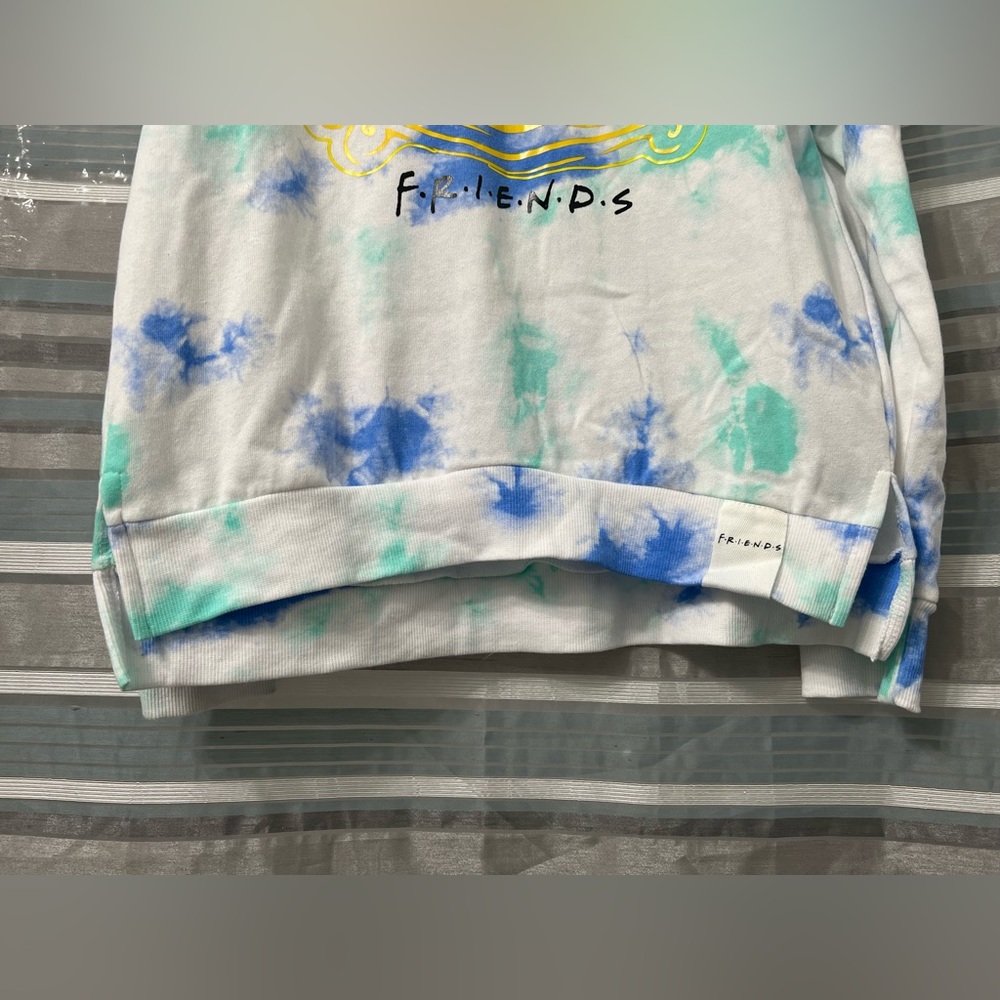 Friends Cast Juniors Tie-dye Graphic Sweatshirt - Picture 5 of 11